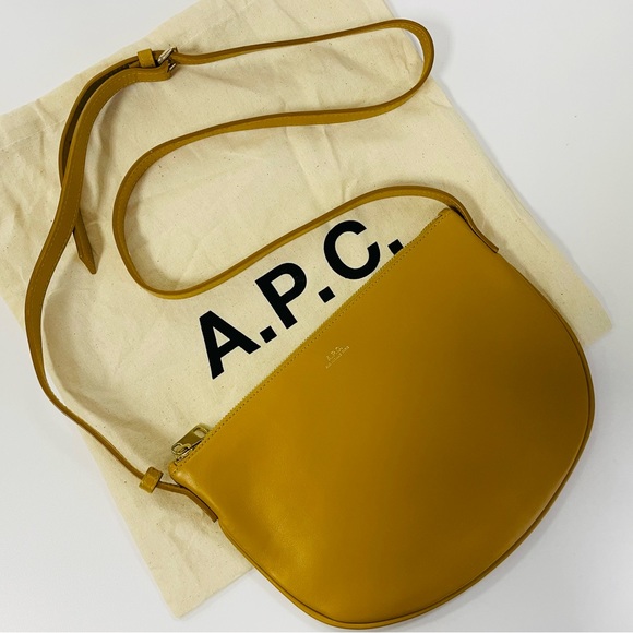A.P.C. Handbags - A.P.C. Yellow Maelys Bag